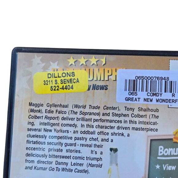 The Great New Wonderful DVD Comedy Movie 2005 Maggie Gyllenhaal Jim Parsons - Picture 3 of 5